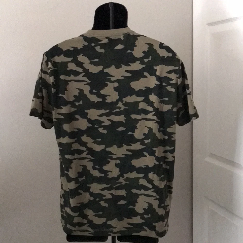 TRUE RELIGION Men's Short Sleeve Camo T-shirt | L